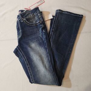 True Luck Bootcut Mid Rise Jeans Size 5/6
